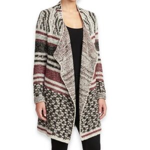 Lucky Brand Open Drape Cardigan Sweater Women’s Size Medium